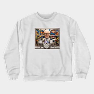 Phil Collins best drummer Crewneck Sweatshirt